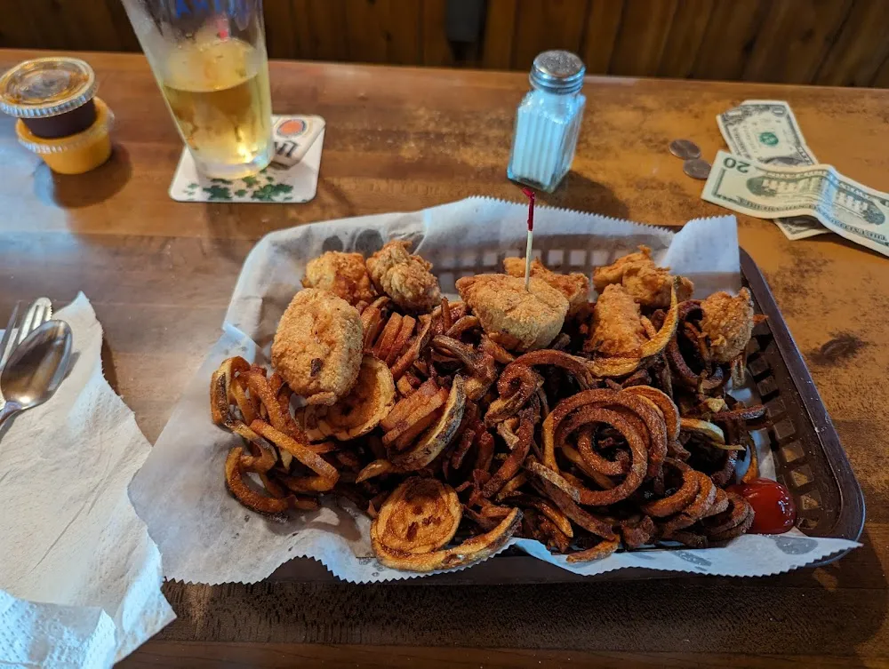 Fried Chicken Tidbits and French Fries